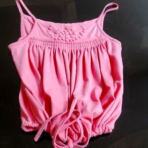 Lux vintage pink size small petit top100% cotton draw string bottom